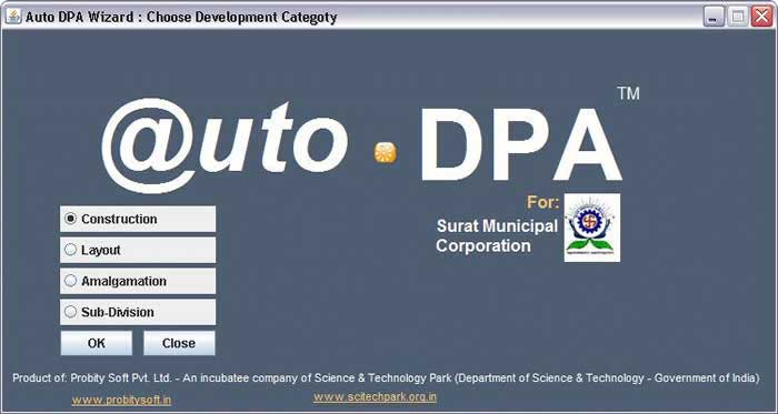 Auto DPA - Building Plan Approval System Screenshot