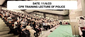 CPR Trainning of Police