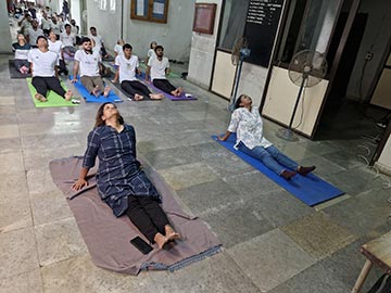 World Yoga Day 2024 at SMIMER