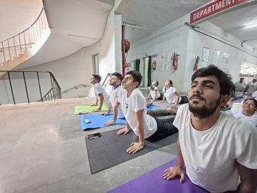 World Yoga Day 2024 at SMIMER